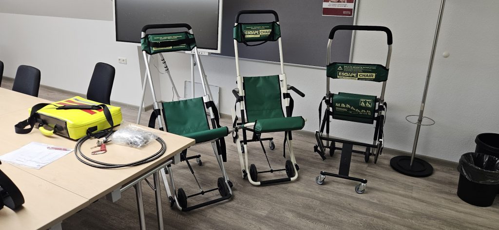 Evakuierungsstühle / Escape-Chair® DGUV3 Prüfung
