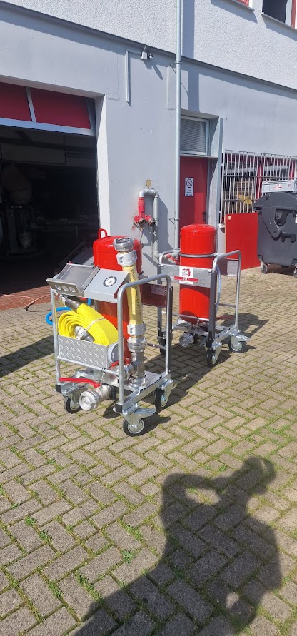 Prüfung, Wartung und Inbetriebnahme Trockensteigleitungen Trockensteigleitungen